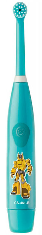 CS Medica KIDS CS-461-B, Light Blue электрическая зубная щеткаKIDS CS-461-B CS Medica KIDS CS-461-B, Light Blue электрическая зубная щеткаKIDS CS-461-BCS Medica KIDS CS-461-B - электрическая зубная щетка для мальчиков со съемной насадкой. Модель состоит из основания-ручки и сменной насадки с малой круглой вращающейся головкой. Щетинки мягкие, не травмируют зубки и десны ребенка. Головка щетки, бережно совершая 18 000 возвратно-вращательных движений в минуту, производит всестороннюю очистку поверхности зубов. Главная отличительная особенность электрических ротационных щеток CS Medica KIDS CS – 461 от других щеток этого вида в том, что насадку с круглой вращающейся головкой можно быстро и просто заменить на новую. Яркие герои привлекут внимание детей и превратят обычный процесс чистки зубов в увлекательное занятие- игру в мире фантазий и грез.