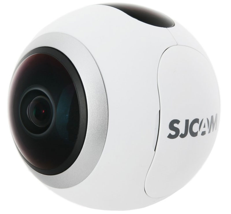 SJCAM SJ360, White экшн-камераSJ360 White SJCAM SJ360, White экшн-камераSJ360 WhiteХотите посмотреть на мир вокруг на 360 градусов, но не знаете как это сделать? В этом вам поможет компактная видеокамера SJCAM SJ360. Основная особенность данной модели вытекает из названия: камера снимает на 360 градусов, что позволяет видеть в отличном качестве все, что происходит вокруг вас. Достигнуть этого позволяет чипсет Novatek 96660, благодаря которому камера снимает в высоком разрешении без ущерба для качества изображения. Датчик 2K Sony CMOS дает возможность использовать разрешение изображения 4032x3024. Разрешение видео составляет 2048x2048 (2K). Линза с 220° SuperViow с углом обзора рыбий глаз позволяет снимать на 360° по горизонтали и на 220° по вертикали. Она также имеет 6 слоев, что позволяет камере успешно устранять блики. Вы совершенно точно найдете для себя подходящий режим сьемки, который позволит сделать ваши фото и видео необычными и интересными. Среди режимов есть: панорама, сфера, полусфера, рыбий глаз, цилиндр и др. Благодаря...