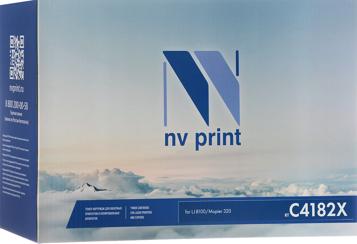 NV Print C4182X, Black тонер-картридж для HP LaserJet 8100/Mopier 320NV-C4182X NV Print C4182X, Black тонер-картридж для HP LaserJet 8100/Mopier 320NV-C4182XСовместимый лазерный картридж NV Print C4182X для печатающих устройств HP LaserJet 8100/Mopier 320 - это альтернатива приобретению оригинальных расходных материалов. При этом качество печати остается высоким. Тонер картриджи NV Print, спроектированные и разработанные с применением передовых технологий, наилучшим образом приспособлены для эффективной работы печатного устройства. Все компоненты оптимизируют процесс печати и идеально сочетаются в течение всего времени работы, что дает вам неизменно качественные результаты при использовании вашего лазерного принтера. Лазерные принтеры, копировальные аппараты и МФУ являются более выгодными в печати, чем струйные устройства, так как лазерных картриджей хватает на значительно большее количество отпечатков, чем обычных. Для печати в данном случае используются не чернила, а тонер.