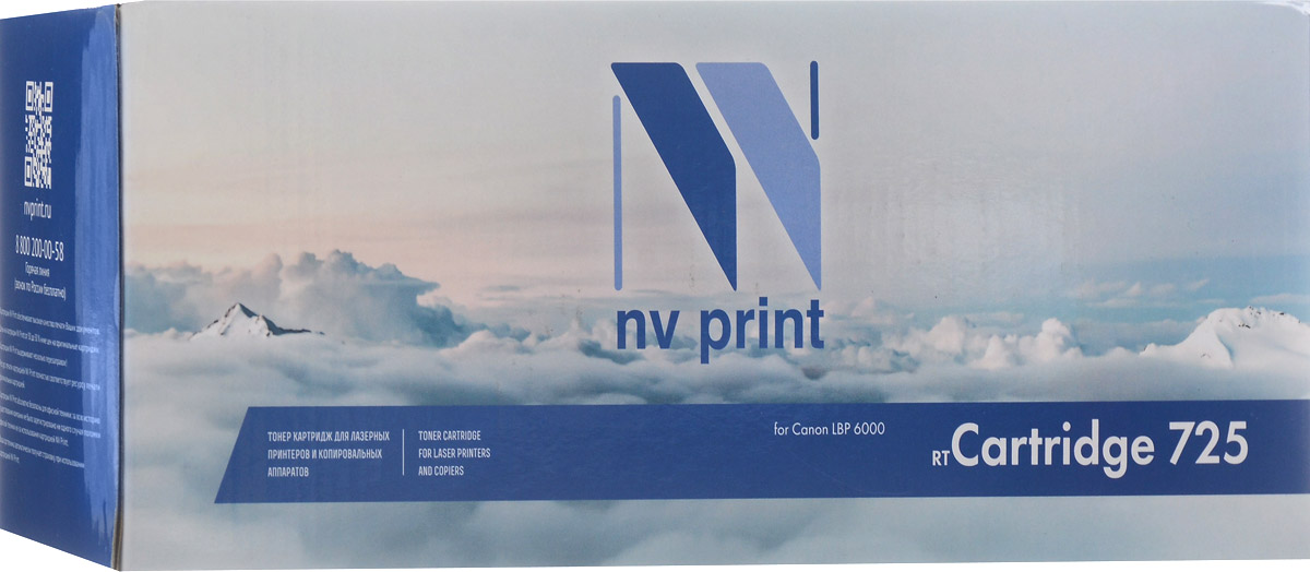 NV Print 725, Black тонер-картридж для Canon i-SENSYS LBP6000NV-725 NV Print 725, Black тонер-картридж для Canon i-SENSYS LBP6000NV-725Совместимый лазерный картридж NV Print NV-725 для печатающих устройств Canon i-SENSYS LBP6000/LBP6000B - это альтернатива приобретению оригинальных расходных материалов. При этом качество печати остается высоким. Тонер картриджи NV Print, спроектированные и разработанные с применением передовых технологий, наилучшим образом приспособлены для эффективной работы печатного устройства. Все компоненты оптимизируют процесс печати и идеально сочетаются в течениe всего времени работы, что дает вам неизменно качественные результаты при использовании вашего лазерного принтера. Лазерные принтеры, копировальные аппараты и МФУ являются более выгодными в печати, чем струйные устройства, так как лазерных картриджей хватает на значительно большее количество отпечатков, чем обычных. Для печати в данном случае используются не чернила, а тонер.