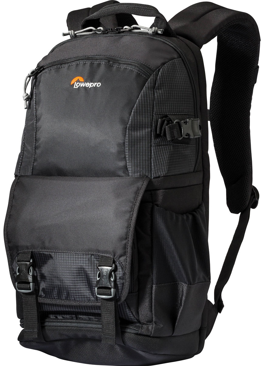 Lowepro Fastpack BP 150 AW II, Black рюкзак для фотоаппаратаLP36870-PRU Lowepro Fastpack BP 150 AW II, Black рюкзак для фотоаппаратаLP36870-PRUОбновленный рюкзак Lowepro Fastpack BP 150 AW II отличается оптимальным дизайном для фотографов- путешественников и возможностью гибкой трансформации внутреннего пространства в один из возможных вариантов использования. В данной серии рюкзаки получили дополнительную защиту благодаря всепогодному защитному чехлу AW Weather Cover, крепление для переноски штатива. В результате в сочетании с сохранением особенностей дизайна, присущей предыдущей серии, - наличие трех отделений (для камеры и аксессуаров, для ноутбука или планшета, для личных вещей),а также возможность убрать перегородки и использовать рюкзак как обычный туристический - усовершенствованная серия представляет собой законченный оптимальный вариант для фотографа, который ценит возможности трансформаций и комбинирования. Удобный и быстрый доступ к технике: оптимальный дизайн фото-отсека и два варианта доступа : сбоку или через полностью открывающееся основное отделение с регулирующимися...