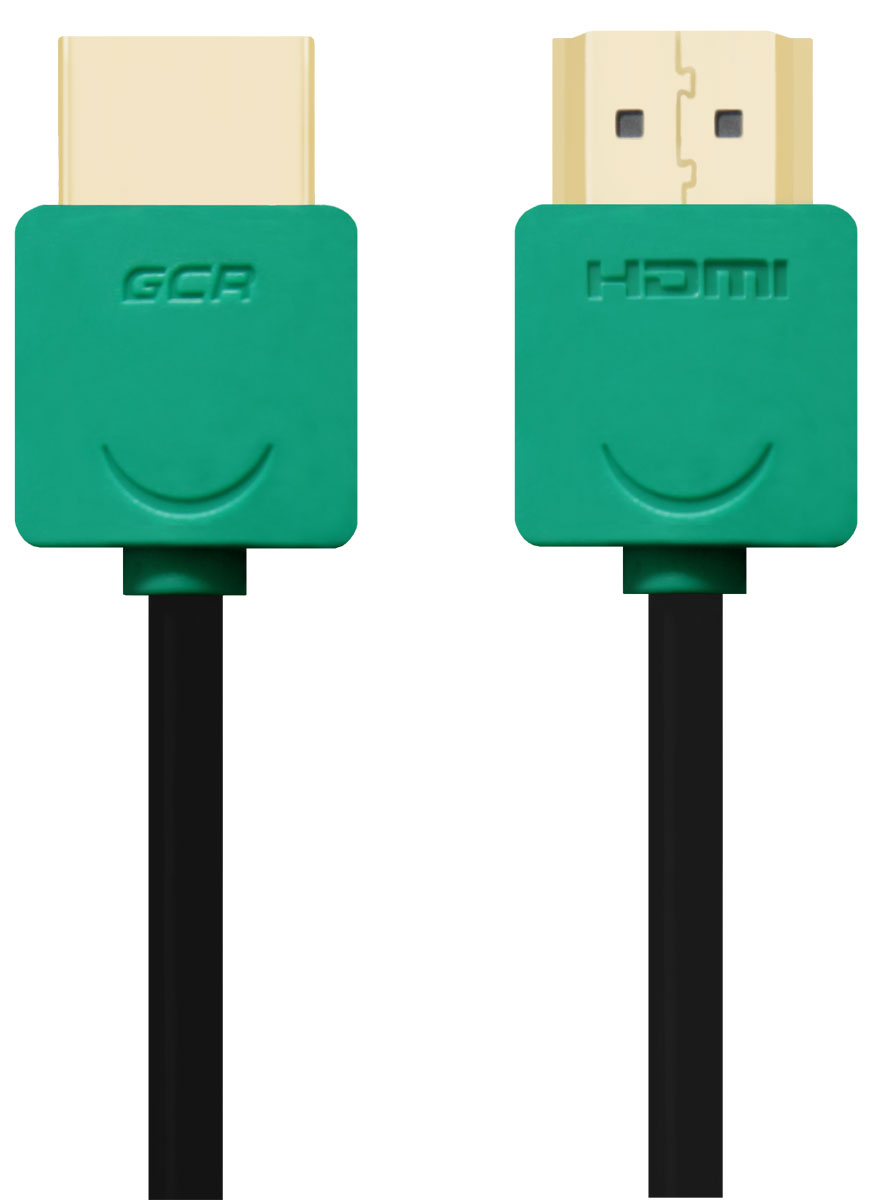 Greenconnect GCR-HM520 кабель HDMI (0,5 м)GCR-HM520-0.5m Greenconnect GCR-HM520 кабель HDMI (0,5 м)GCR-HM520-0.5mКабель HDMI v 1.4 Greenconnect GCR-HM520 - отличное решение для подключения компьютера, игровых консолей, DVD и Blu-ray плееров, аудио-ресиверов к телевизору или дополнительному монитору. Кабель HDMI поддерживает как стандартные, так и высокие разрешения самых современных моделей телевизоров. Greenconnect GCR-HM520 поддерживает 4K, Full HD и HD разрешения. Это даёт возможность наслаждаться более точной и естественной картинкой с высочайшим уровнем детализации и диапазоном цветов. Использование кабеля позволяет передавать изображение в столь популярном формате 3D, усиливая элемент присутствия и позволяя получать удовольствие от качественного объёмного изображения. Кабель оснащен двунаправленным каналом для передачи сетевых данных, который подходит для использования IP-приложениями. Канал Ethernet позволяет нескольким устройствам работать в сети Ethernet без необходимости подключения дополнительных проводов, а также напрямую обмениваться контентом. ...