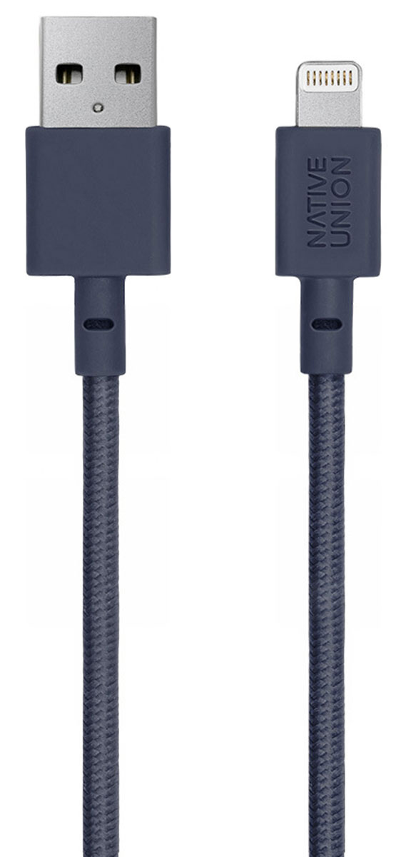 Native Union Belt, Blue кабель Apple Lightning (1,2 м)BELT-L-MAR-2 Native Union Belt, Blue кабель Apple Lightning (1,2 м)BELT-L-MAR-2Native Union Belt Cable - это уникальный аксессуар, который создан с целью подчеркнуть вашу индивидуальность. Кабель с тканевой оплеткой оснащен специальным кожаным ремешком, который предотвращает спутывание и увеличивает срок службы кабеля, не позволяя ему перегибаться. Сертификация Apple MFI.