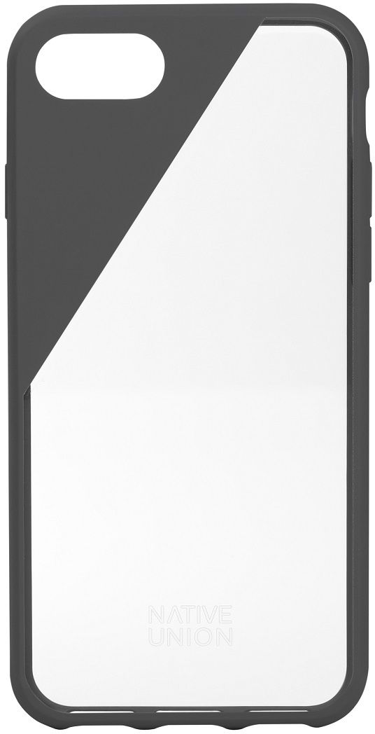 Native Union Clic Crystal чехол для iPhone 7, GreyCLICCRL-SMO-7 Native Union Clic Crystal чехол для iPhone 7, GreyCLICCRL-SMO-7Чехол Native Union Clic Crystal идеально подстраивается под iPhone 7, практически не увеличивая его в размерах. Выполнен из ударопоглощающих полимеров, защищающих от падений. Выступающая рамка по бокам экрана обеспечит его целостность. Имеется свободный доступ ко всем разъемам и кнопкам устройства. Чехол Native Union Clic Crystal сохраняет оригинальный стиль iPhone. Основным элементом задней панели выступает прочный и прозрачный поликарбонат, оставляющий лидерство дизайна за металлическим корпусом iPhone. Тем не менее, стиль Native Union всё равно легко узнается благодаря отличительному, резкому скосу эластичного бампера.