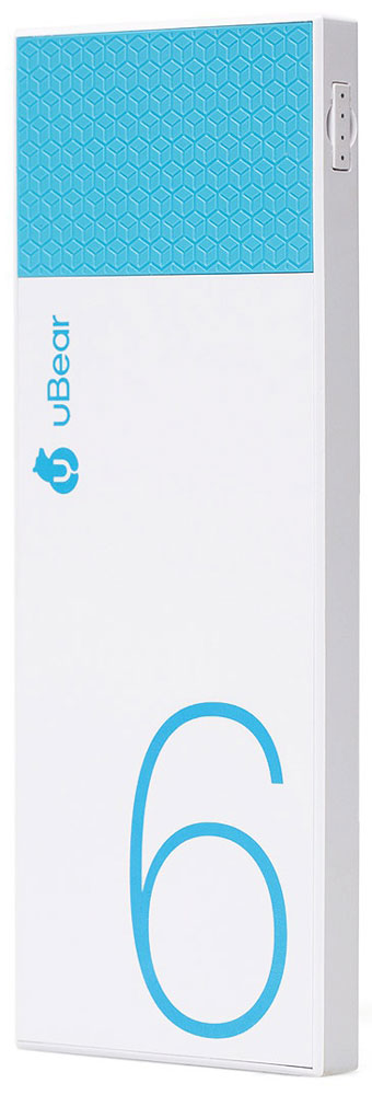 uBear Light 6000, White Light Blue внешний аккумуляторPB05LB6000-AD uBear Light 6000, White Light Blue внешний аккумуляторPB05LB6000-ADВнешний аккумулятор uBear Light 6000 покорит вас своим внешним видом с первого взгляда. Высококачественный пластик и невероятно тонкий дизайн. Аккумулятор прекрасно будет сочетаться с вашим смартфоном или планшетом, поддерживая их изящный стиль. Технические характеристики на высоте: LED-индикатор заряда, защита от короткого замыкания, перегрева, большое количество циклов перезарядки.