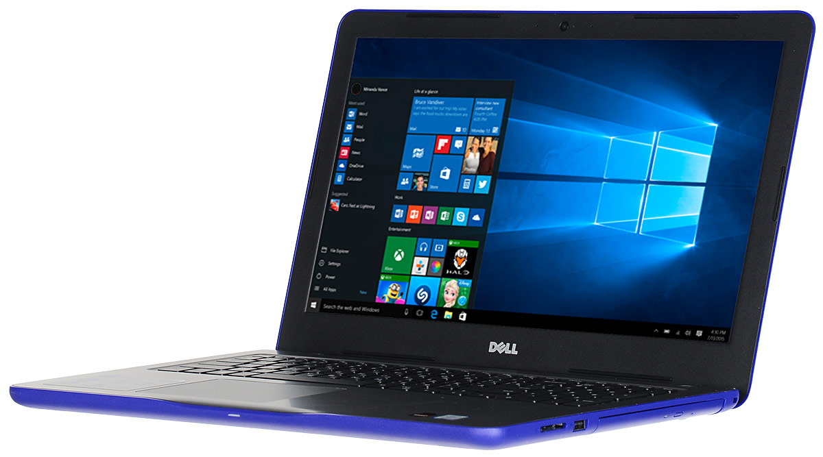 Dell Inspiron 5567-3539, Blue5567-3539 Dell Inspiron 5567-3539, Blue5567-3539Производительные процессоры седьмого поколения Intel Core i5, стильный дизайн и цвета на любой вкус - ноутбук Dell Inspiron 5567 - это идеальный мобильный помощник в любом месте и в любое время. Безупречное сочетание современных технологий и неповторимого стиля подарит новые яркие впечатления. Сделайте Dell Inspiron 5567 своим узлом связи. Поддерживать связь с друзьями и родственниками никогда не было так просто благодаря надежному WiFi-соединению и Bluetooth 4.0, встроенной HD веб-камере высокой четкости, ПО Skype и 15,6-дюймовому экрану, позволяющему почувствовать себя лицом к лицу с близкими. 15,6-дюймовый экран с разрешением Full HD ноутбука Dell Inspiron оживляет происходящее на экране, где бы вы ни были. Вы можете еще более усилить впечатление, подключив телевизор или монитор с поддержкой HDMI через соответствующий порт. Возможно, вам больше не захочется покупать билеты в кино. Выделенный графический адаптер AMD Radeon R7 M455...