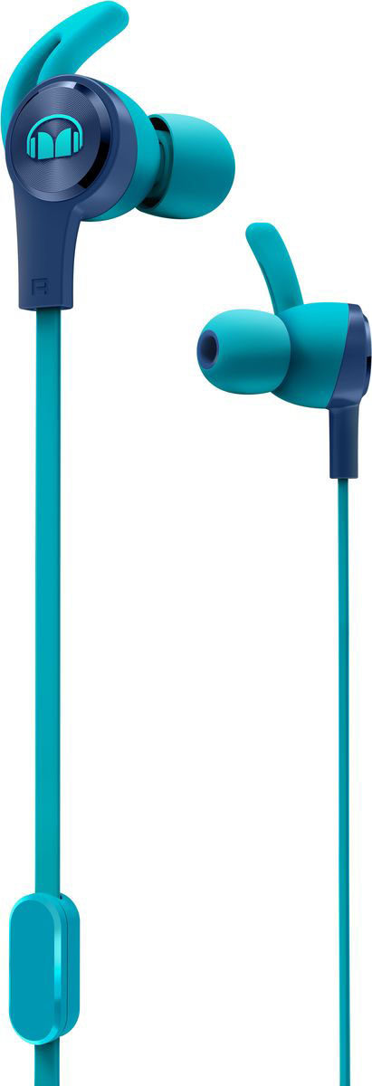 Monster iSport Achieve, Blue наушники137093-00 Monster iSport Achieve, Blue наушники137093-00Вставные спортивные наушники iSport Achieve с запатентованными технологиями Monster - лучшие в своем ценовом сегменте. Эксклюзивное крепление SecureFit от Monster позволяет наушникам оставаться на месте в течении самой подвижной тренировки в тренажерном зале. Высокая шумоизоляция позволит сосредоточиться на треках, а покрытие с защитой от пота добиться наибольшей интенсивности тренировок с максимальным комфортом.