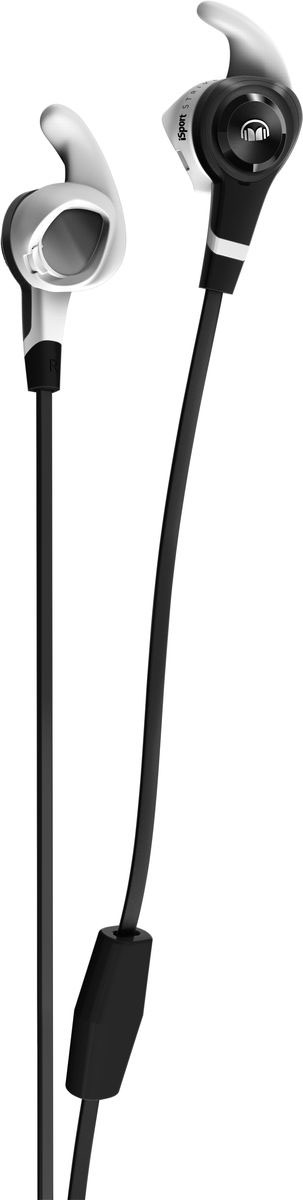 Monster iSport Strive In-Ear, Black наушники137096-00 Monster iSport Strive In-Ear, Black наушники137096-00Monster iSport Strive In-Ear - самая компактная и доступная модель в линейке iSport. Частичная звукоизоляция позволяет вам полноценно присутствовать сразу в двух мирах: в мире спорта и в мире музыки. Вы одновременно слышите происходящее вокруг вас и наслаждаетесь прекрасным звуком с технологией Pure Monster Sound. Strive обеспечивает захватывающий звук и в то же самое время держит вас в курсе происходящего вокруг. Вы можете играть в баскетбол, кататься на сноуборде или общаться с друзьями, всё это совмещая с любимой музыкой. Запатентованная конструкция Monster SportClip рассчитана на то, чтобы оставаться в ухе, что бы вы ни делали. Музыка не остановится, катаетесь ли вы на велосипеде или бегаете по футбольному полю. Влагостойкие. Насадки с антибактериальным покрытием легко моются водой с небольшим количеством мыла. Вам больше не придется терять время на распутывание кабеля. Плоский кабель также наиболее удобен при одновременном...
