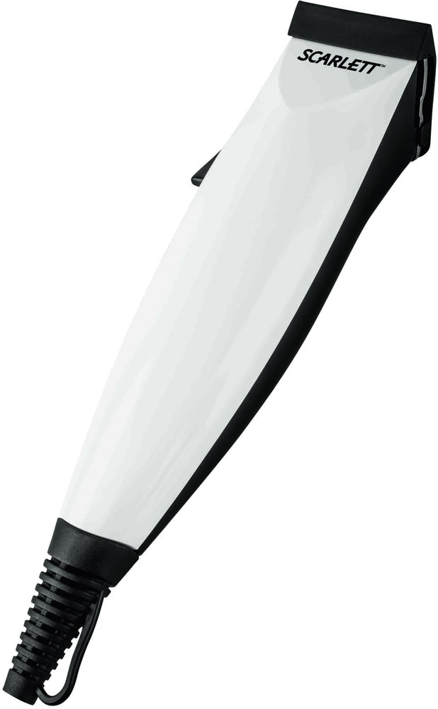 Scarlett SC-HC63C05, White машинка для стрижки волосSC-HC63C05 Scarlett SC-HC63C05, White машинка для стрижки волосSC-HC63C05Scarlett SC-HC63C05 станет вашим помощником в совершении любой стрижки. Ее гребни идеально повторяют контуры головы, что сделает процесс использования максимально комфортным. Лезвия машинки из нержавеющей стали прослужат долгие годы, а их острая заточка поможет справиться даже с волосами сложного типа. В комплект входит 6 насадок, которые позволяют регулировать длину стрижки – от 3 до 12 мм.