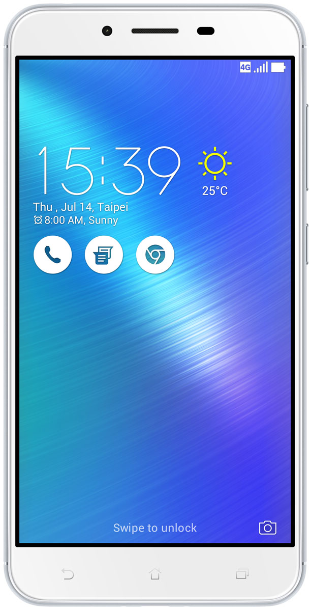 ASUS ZenFone 3 Max ZC553KL, Silver (90AX00D3-M00300)90AX00D3-M00300 ASUS ZenFone 3 Max ZC553KL, Silver (90AX00D3-M00300)90AX00D3-M00300Вы живете активной жизнью, а ваш смартфон к середине дня уже разряжен? Тогда вам нужен новый ZenFone 3 Max. Аккумулятор емкостью 4100 мАч позволит пользоваться этим смартфоном с раннего утра до поздней ночи. Работайте продуктивнее, и развлекайтесь ярче - ZenFone 3 Max поможет вам жить еще активнее! С новым 5,5-дюймовым ZenFone 3 Max вам больше не придется беспокоиться о том, что смартфон разрядится в самый неподходящий момент, ведь благодаря большой емкости аккумулятора (4100 мАч), ZenFone 3 Max может работать до 33 дней в режиме ожидания. Чем больше емкость аккумулятора, тем больше пользы от смартфона, ведь каждый хочет получить максимум от своего мобильного устройства, не прибегая к подзарядке: пролистать больше веб-сайтов, просмотреть больше видеороликов и пообщаться с большим числом друзей, чем при использовании обычных смартфонов. Емкость аккумулятора ZenFone 3 Max составляет целых 4100 мАч, поэтому вы с легкостью сможете использовать смартфон в...