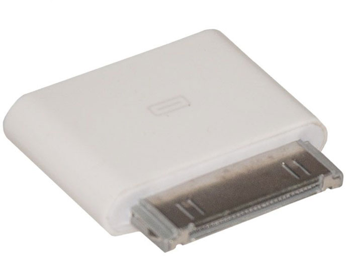 Continent ADP-1002WT переходник microUSB-30 pinADP-1002WT/OEM Continent ADP-1002WT переходник microUSB-30 pinADP-1002WT/OEMContinent ADP-1002WT - это универсальный переходник с разъема microUSB на разъем 30- pin. Данный переходник будет чрезвычайно полезен для всех пользователей нескольких портативных мультимедийных устройств с различными выходными разъемами. Благодаря такому переходнику, как ADP-1002WT от компании Continent, вам больше не понадобится несколько зарядных устройств, их заменит данный компактный переходник. Модель переходника ADP-1002WT изготовлена из высококачественных материалов благодаря чему отличается высочайшей надежностью работы, а также увеличенным сроком службы.
