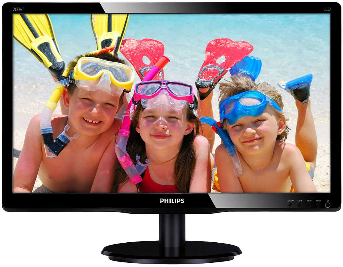 Philips 200V4QSBR монитор200V4QSBR/00(01) Philips 200V4QSBR монитор200V4QSBR/00(01)Оцените яркое изображение и стильный глянцевый корпус светодиодного монитора Philips 200V4QSBR, оснащенного функцией SmartControl Lite. Светодиодный дисплей Philips MVA оснащен передовой технологией многозонного вертикального совмещения, которая обеспечивает сверхвысокий коэффициент статического контраста, формируя более яркую, живую картинку. Благодаря такому дисплею без труда можно работать в стандартных офисных программах, но особенно он эффективен для просмотра фотографий, веб-страниц и фильмов, для игр, а также для работы с мощными графическими приложениями. Технология оптимизированной обработки пикселей расширяет угол обзора до 178/178 градусов, и в результате вы видите четкое изображение. Качество изображения играет важную роль. Обычные дисплеи обеспечивают неплохое качество изображения, однако не на самом высоком уровне. Этот дисплей оснащен улучшенным разрешением Full HD 1920 x 1080: четкая детализация в сочетании с высокой яркостью, удивительной ...