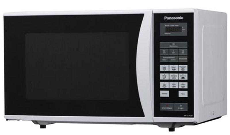 Panasonic NN-ST342MZTE микроволновая печьNN-ST342MZTE Panasonic NN-ST342MZTE микроволновая печьNN-ST342MZTEПростая и надежная в обращении новая микроволновая печь Panasonic NN-ST342MZTE с сенсорным управлением поможет вам сэкономить ваше драгоценное время. Она быстро разогреет любое блюдо или разморозит необходимый продукт. Экологически чистый материал корпуса и рабочей камеры - эмалированная сталь, гарантирует полезность ваших блюд, а белый цвет корпуса украсит любую кухню. Диаметр поддона: 28,5 см