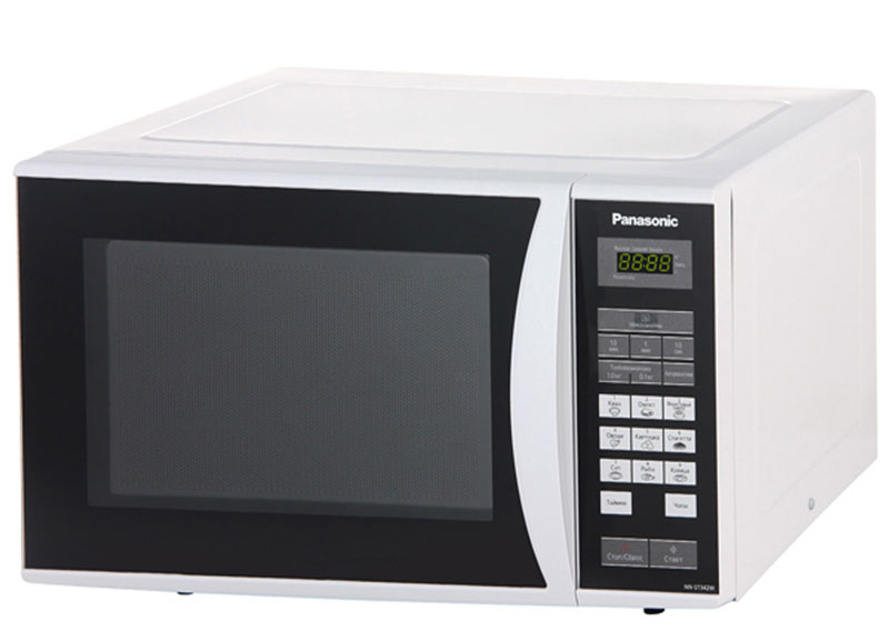 Panasonic NN-ST342WZTE микроволновая печьNN-ST342WZTE Panasonic NN-ST342WZTE микроволновая печьNN-ST342WZTEПростая и надежная в обращении новая микроволновая печь Panasonic NN-ST342WZTE с сенсорным управлением поможет вам сэкономить ваше драгоценное время. Она быстро разогреет любое блюдо или разморозит необходимый продукт. Экологически чистый материал корпуса и рабочей камеры - эмалированная сталь, гарантирует полезность ваших блюд, а белый цвет корпуса украсит любую кухню. Диаметр поддона: 28,5 см