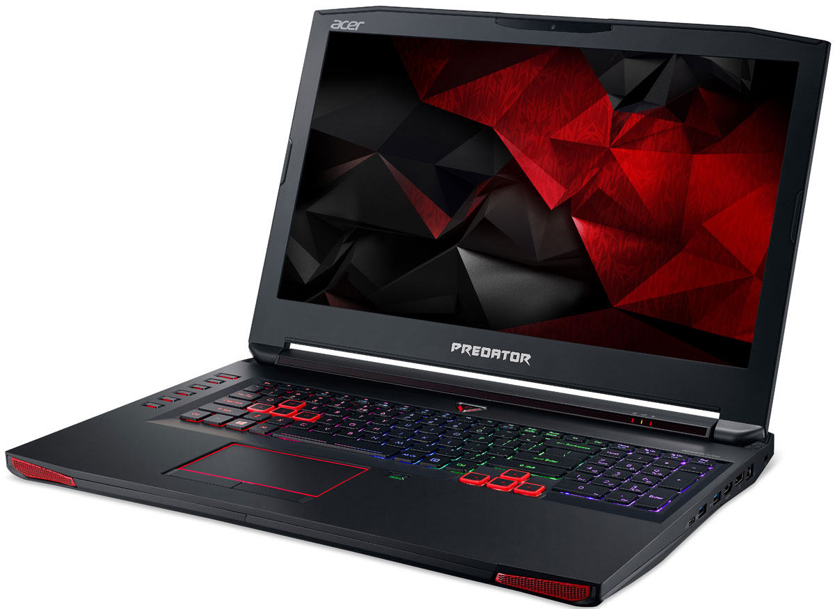 Acer New Predator G9-793-77J0, BlackG9-793-77J0 Acer New Predator G9-793-77J0, BlackG9-793-77J0Раскройте весь свой потенциал благодаря ноутбуку Acer New Predator G9-793-77J0 с производительностью игрового настольного компьютера. Легко обжечься в пылу настоящей битвы. Сохраняйте хладнокровие благодаря усовершенствованной технологии охлаждения. Cooler Master поможет снизить температуру и повысить производительность. А решение Predator FrostCore пригодится вам во время жарких игровых баталий. Отсутствие задержек при подключении зачастую решает исход сетевых поединков. Управляйте подключением к интернету с помощью технологии Killer DoubleShot Pro. Благодаря программе PredatorSense в вашем распоряжении окажутся расширенные настройки для создания уникальной игровой атмосферы. Predator Dust Defender помогает содержать железо в чистоте и порядке. Изменение направления воздушного потока защитит от скопления пыли и гарантирует бесперебойную работу важных компонентов. PredatorSense предоставляет доступ к таким игровым...