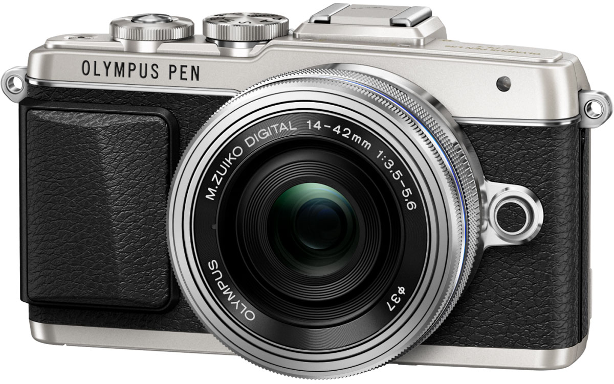 Olympus PEN E-PL7 Kit 14-42 EZ, Silver цифровая фотокамераV205073SE001 Olympus PEN E-PL7 Kit 14-42 EZ, Silver цифровая фотокамераV205073SE001Камера Olympus PEN E-PL7 сделана из премиального металла с тиснением под кожу, что подчеркивает вашу утонченность. Она отлично помещается в сумочку и сочетается с аксессуарами. Каждая деталь (дизайн привлекательного ремешка, расположение управляющих дисков) была создана для того, чтобы вы выглядели элегантно все время. Высочайшее качество снимков зависит от высококачественного объектива, мощного сенсора и графического процессора. К счастью, цифровая фотокамера Olympus E-PL7 оснащена всем перечисленным. В результате вы получаете высокое разрешение, отличную цветопередачу, низкий уровень шума и широкий динамический диапазон. С помощью модуля Wi-Fi вы можете передать их на мобильное устройство и выложить в блоге, а также делиться с друзьями. Камерой очень легко управлять - например, LCD-дисплей откидывается вниз, чтобы вы были уверены, что руки не попадут в кадр при съемке. Таким образом можно делать великолепные селфи. Данная модель позволит...