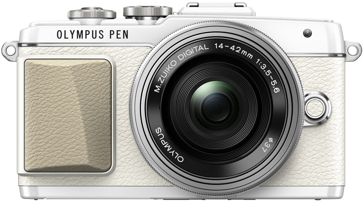 Olympus PEN E-PL7 Kit 14-42 EZ, White цифровая фотокамераV205073WE001 Olympus PEN E-PL7 Kit 14-42 EZ, White цифровая фотокамераV205073WE001Камера Olympus PEN E-PL7 сделана из премиального металла с тиснением под кожу, что подчеркивает вашу утонченность. Она отлично помещается в сумочку и сочетается с аксессуарами. Каждая деталь (дизайн привлекательного ремешка, расположение управляющих дисков) была создана для того, чтобы вы выглядели элегантно все время. Высочайшее качество снимков зависит от высококачественного объектива, мощного сенсора и графического процессора. К счастью, цифровая фотокамера Olympus E-PL7 оснащена всем перечисленным. В результате вы получаете высокое разрешение, отличную цветопередачу, низкий уровень шума и широкий динамический диапазон. С помощью модуля Wi-Fi вы можете передать их на мобильное устройство и выложить в блоге, а также делиться с друзьями. Камерой очень легко управлять - например, LCD-дисплей откидывается вниз, чтобы вы были уверены, что руки не попадут в кадр при съемке. Таким образом можно делать великолепные селфи. Данная модель позволит...
