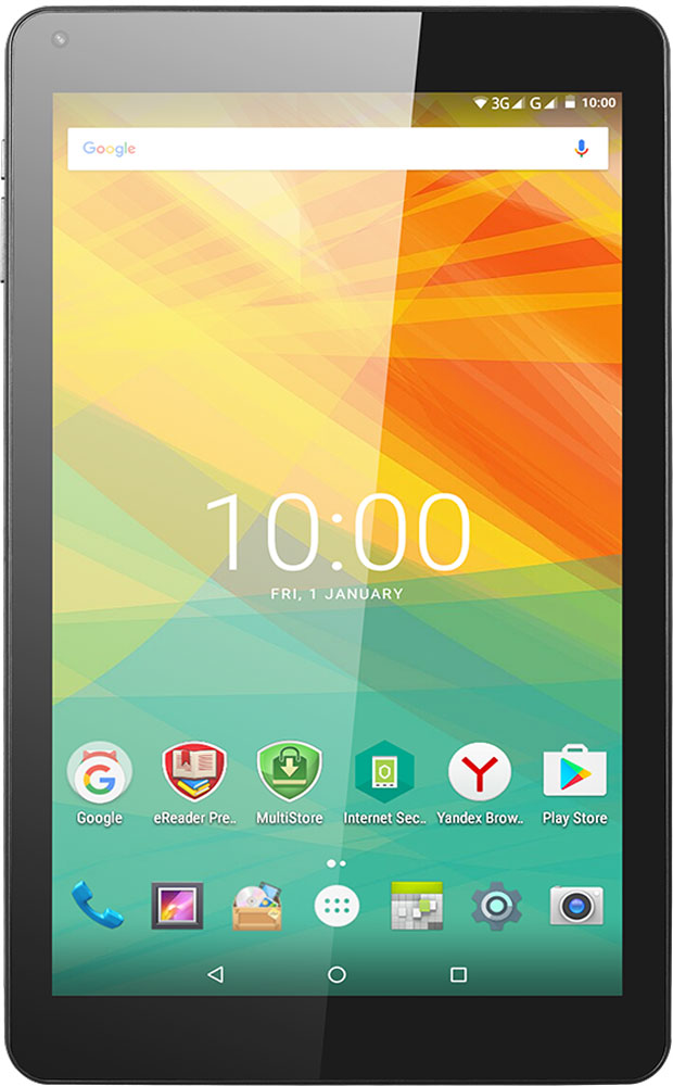 Prestigio Wize 3131 3GPMT3131_3G_D_CIS Prestigio Wize 3131 3GPMT3131_3G_D_CISОставайтесь онлайн в течение всего дня и наслаждайтесь всеми видами контента с Prestigio Wize 3131 3G. IPS- экран, высокая производительность и разнообразие вариантов подключения делают этот планшет идеальным решением для людей, которые ценят мобильность и нон-стоп подключение к Интернету. 10,1-дюймовый IPS экран достаточно большой и яркий, чтобы дарить полноценное удовольствие от игр, чтения, просмотра видео, а также серфинга в Интернете. В то же время устройство достаточно мобильное, чтобы поместиться в сумку. Вам понравится быстрое подключение в Интернету на этом планшете! Можно использовать две сим-карты для разных тарифов: один для дешевых звонков, а второй – для скоростного 3G-интернета. А значит, этот Wize 3131 3G – идеальное решение для тех, кто стремится быть онлайн каждую минуту. Планшет достаточно мощный, чтобы справляться с большинством задач, которые вы можете себе представить. 1 ГБ операционной памяти достаточно для игр,...