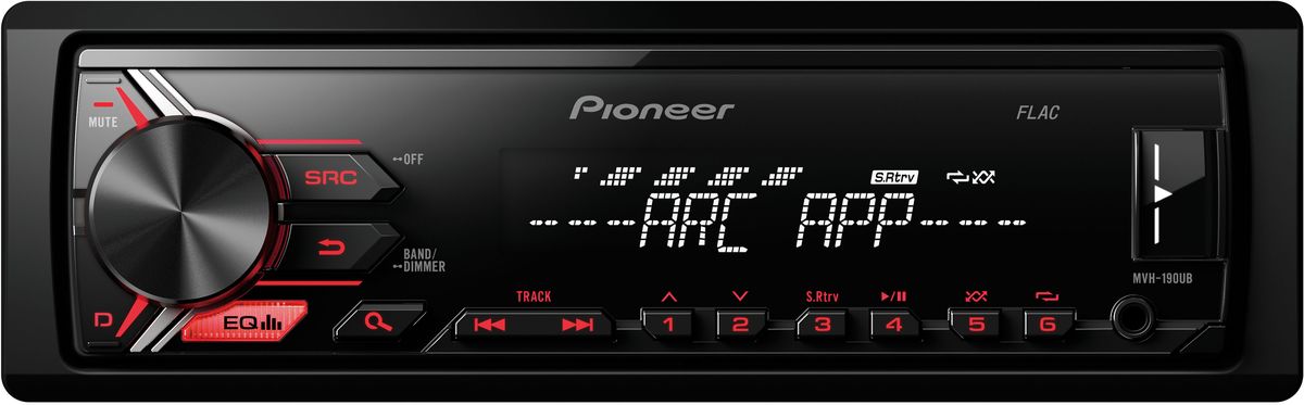 Pioneer MVH-190UB автомагнитола Pioneer MVH-190UB автомагнитола