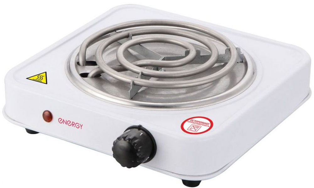 Energy EN-902 настольная плита54 158902 Energy EN-902 настольная плита54 158902Energy EN-902 - компактная электрическая настольная плита. 1 конфорка позволят вам приготовить еду для небольшой семьи. Благодаря своим габаритам, данная модель отлично подойдет для маленькой кухни на даче. Она изготовлена из качественных материалов и прослужит вам долгое время.