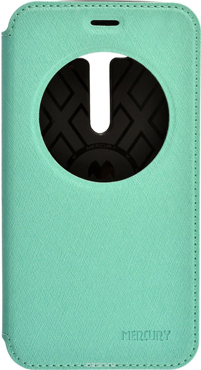 Mercury AW чехол для Asus Zenfone Laser 2 ZE550KL, Green2000000084077 Mercury AW чехол для Asus Zenfone Laser 2 ZE550KL, Green2000000084077Чехол Mercury AW выполнен из высококачественной искусственной кожи и поликарбоната. Он отлично справляется с защитой корпуса смартфона от механических повреждений и надолго сохраняет привлекательный внешний вид устройства. Чехол также обеспечивает свободный доступ ко всем разъемам и клавишам устройства.