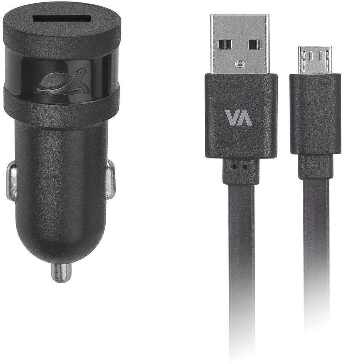 Rivapower VA4211 BD1, Black автомобильное зарядное устройствоVA4211 BD1 Rivapower VA4211 BD1, Black автомобильное зарядное устройствоVA4211 BD1Универсальное автомобильное зарядное устройство Rivapower VA4211 BD1 совместимо со всеми устройствами, использующими USB порт для зарядки своих аккумуляторов. Высококачественные компоненты, встроенные фильтры, защита от скачков напряжения, защита от перегрузки, перегрева и короткого замыкания делают процесс зарядки быстрым, эффективным и безопасным. Корпус сделан из негорючего пластика, устойчивого к механическим повреждениям. Ультра компактные размеры зарядного устройства позволяют использовать его даже в автомобилях с ограниченным пространством вокруг автомобильного разъема электропитания. В комплект входит дата-кабель microUSB длиной 1 метр.