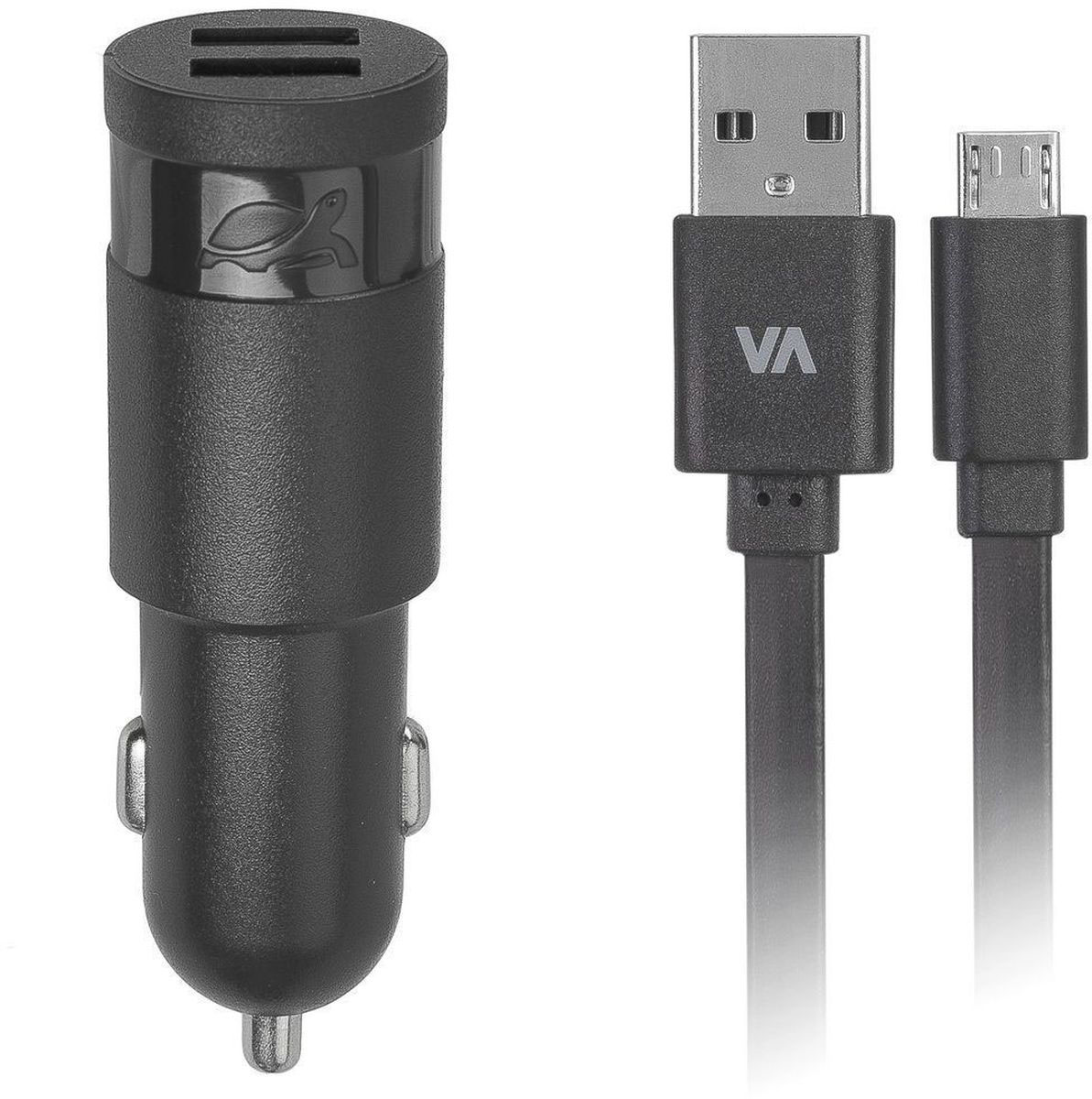 Rivapower VA4223 BD1, Black автомобильное зарядное устройствоVA4223 BD1 Rivapower VA4223 BD1, Black автомобильное зарядное устройствоVA4223 BD1Универсальное автомобильное зарядное устройство Rivapower VA4223 совместимо со всеми устройствами, использующими USB порт для зарядки своих аккумуляторов. Позволяет заряжать 2 устройства одновременно, занимая всего один автомобильный разъем электропитания. Высококачественные компоненты, встроенные фильтры, защита от скачков напряжения, защита от перегрузки, перегрева и короткого замыкания делают процесс зарядки быстрым, эффективным и безопасным. Корпус сделан из негорючего пластика устойчивого к механическим повреждениям. Ультра компактные размеры зарядного устройства позволяют использовать его даже в автомобилях с ограниченным пространством вокруг автомобильного разъема электропитания. В комплект входит дата-кабель microUSB длиной 1 метр.
