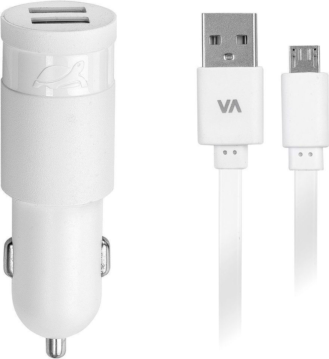 Rivapower VA4223 WD1, White автомобильное зарядное устройствоVA4223 WD1 Rivapower VA4223 WD1, White автомобильное зарядное устройствоVA4223 WD1Универсальное автомобильное зарядное устройство Rivapower VA4223 совместимо со всеми устройствами, использующими USB порт для зарядки своих аккумуляторов. Позволяет заряжать 2 устройства одновременно, занимая всего один автомобильный разъем электропитания. Высококачественные компоненты, встроенные фильтры, защита от скачков напряжения, защита от перегрузки, перегрева и короткого замыкания делают процесс зарядки быстрым, эффективным и безопасным. Корпус сделан из негорючего пластика устойчивого к механическим повреждениям. Ультра компактные размеры зарядного устройства позволяют использовать его даже в автомобилях с ограниченным пространством вокруг автомобильного разъема электропитания. В комплект входит дата-кабель microUSB длиной 1 метр.
