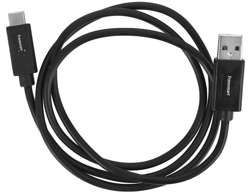 Tronsmart Deren Connector, Black кабель USB-TypeC (1 м)CC04 Tronsmart Deren Connector, Black кабель USB-TypeC (1 м)CC04Кабель Tronsmart Deren Connector CC04 предназначен для синхронизации данных или зарядки устройств c интерфейсом подключения USB 3.1 Type C. Главное его преимущество - симметричность, позволяющая подключать провод любой стороной.