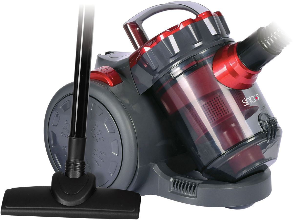 Sinbo SVC 3479Z, Red Black пылесосSVC 3479Z Sinbo SVC 3479Z, Red Black пылесосSVC 3479ZПылесос Sinbo SVC 3479Z станет хорошим помощником в уборке по дому. Прибор имеет стильный футуристический дизайн, а также оснащен большими прорезиненными колесами. Хорошая мощность всасывания 350 Вт и пластиковый контейнер обеспечивают эффективную ежедневную сухую уборку в небольшом помещении. В зависимости от типа покрытия можно регулировать силу всасывания с помощью кнопки на корпусе. Контейнер легко вынимается и моется. .