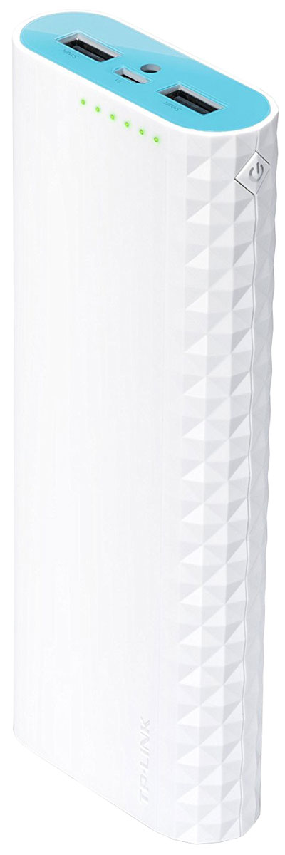 TP-Link TL-PB15600, White Blue внешний аккумуляторTL-PB15600 TP-Link TL-PB15600, White Blue внешний аккумуляторTL-PB15600TP-LINK TL-PB15600 обладает внушительным объёмом в 15600 мАч. Большой объём аккумулятора и высокая эффективность зарядки обеспечат больше энергии и большее число зарядок для всех ваших устройств. TL- PB15600 обеспечивает достаточно энергии для большинства условий, в том числе для долгого путешествия со всей семьёй. Благодаря технологии умной зарядки от TP-LINK зарядные порты TL-PB15600 могут настраивать питание в зависимости от подключённого устройства. Зарядные порты предназначены для обеспечения быстрой зарядки устройств с аккумуляторами большого и малого объёма, и подойдут как для планшетов, так и для носимых гаджетов. Благодаря более быстрой зарядке вы сможете пользоваться гаджетами больше. Технология умной зарядки TP- LINK способна заряжать на 65% быстрее и экономить до 40% времени. Полная зарядка iPhone 6s потребует 150 минут, в то время как зарядка с помощью зарядного устройства от Apple потребует 250 минут. Благодаря силе тока...