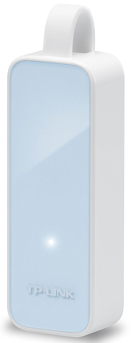 TP-Link UE200, White Blue сетевой адаптер сетевой адаптер ethernet tp link ue200 usb 2 0