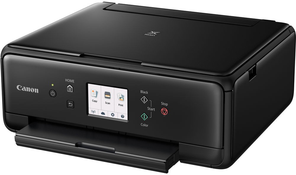 Canon Pixma TS6040, Black МФУ1368C007 Canon Pixma TS6040, Black МФУ1368C007Canon Pixma TS6040 - компактное настольное устройство для печати, сканирования и копирования с различными возможностями подключения. Печать, сканирование и копирование на одном компактном принтере для документов и фотографий. Печатайте прекрасные фотографии и четкие текстовые документы подключаясь по кабелю USB или Wi-Fi. Технология струйной печати FINE от Canon и 5 раздельных чернильниц обеспечивают удобство, экономию и превосходное качество печати. Полностью обновленный стиль и конструкция — приблизительно на 30% компактнее по сравнению с предыдущими аналогичными моделями. Продуманные контрастные текстуры, закругленные углы и сглаженные контуры корпуса делают это небольшое устройство визуально еще более компактным. Превосходный внешний вид и широкие функциональные возможности. Все функции легкодоступны, благодаря настраиваемой передней панели с ЖК-дисплеем с диагональю 7,5 см (3) и простому и понятному интерфейсу. Функции печати, копирования,...