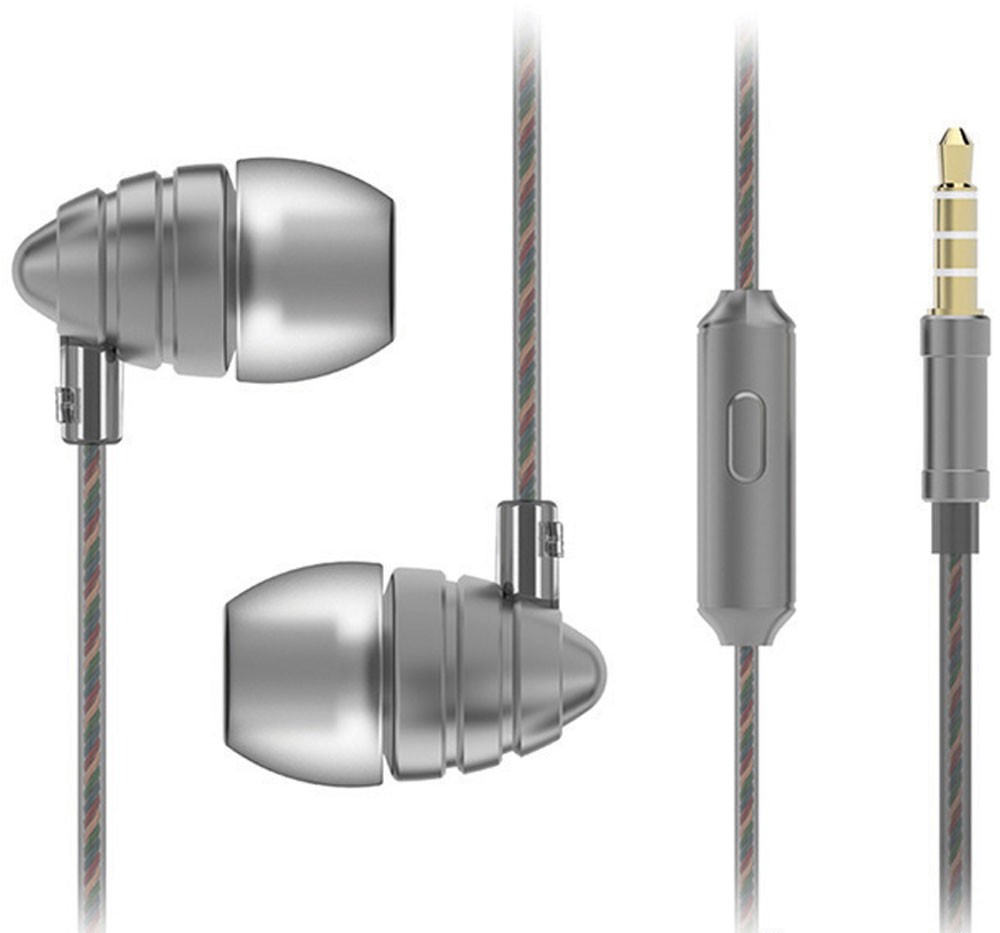 Harper HV-805, Grey наушникиH00000974 Harper HV-805, Grey наушникиH00000974Наушники Harper HV-805 относятся к классу динамических проводных наушников-вкладышей (внутриканальные). Они обеспечивают отличное качество звука вкупе с дополнительным функционалом (гарнитура для разговора и управление переключением / перемоткой музыки). Кабель наушников имеет оптимальную длину в 1,2 метра и прямой штекер 3,5 мм Jack (он наиболее удобен для портативной техники, носимой в карманах или сумочках). Технические параметры наушников обеспечивают действительно насыщенное звучание басов. Воспроизводимые частоты - 20-20000 Гц (с уклоном в сторону низких частот), импеданс - 32 Ом, чувствительность - 102 дБ, пиковая мощность излучателя - 10 мВт, диаметр излучателя - 10 мм. Микрофон расположен на кабеле правого наушника, на корпусе микрофона имеется кнопка управления треками, она же используется для приема/завершения вызова в режиме телефонной гарнитуры. Управление треками (переключение назад, вперед, воспроизведение,...
