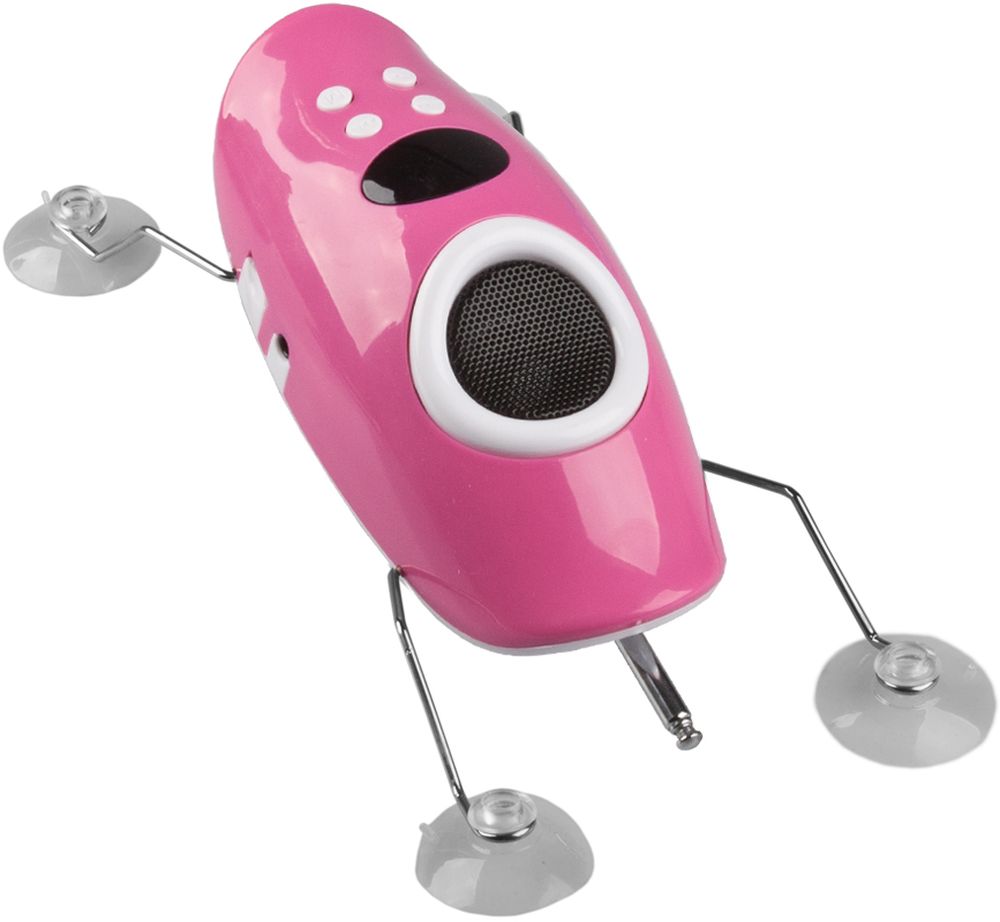 Liberty Project Таракан, Pink портативная Bluetooth-колонкаR0005534 Liberty Project Таракан, Pink портативная Bluetooth-колонкаR0005534поддержка Bluetooth, FM радио, встроенный микрофон