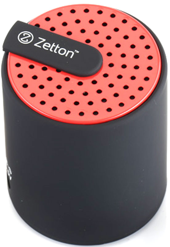Zetton Cylinder, Black Red портативная Bluetooth-колонка (ZTLSBSCYLBR)ZTLSBSCYLBR Zetton Cylinder, Black Red портативная Bluetooth-колонка (ZTLSBSCYLBR)ZTLSBSCYLBRподдержка Bluetooth, FM радио, встроенный микрофон, возможность приёма звонков