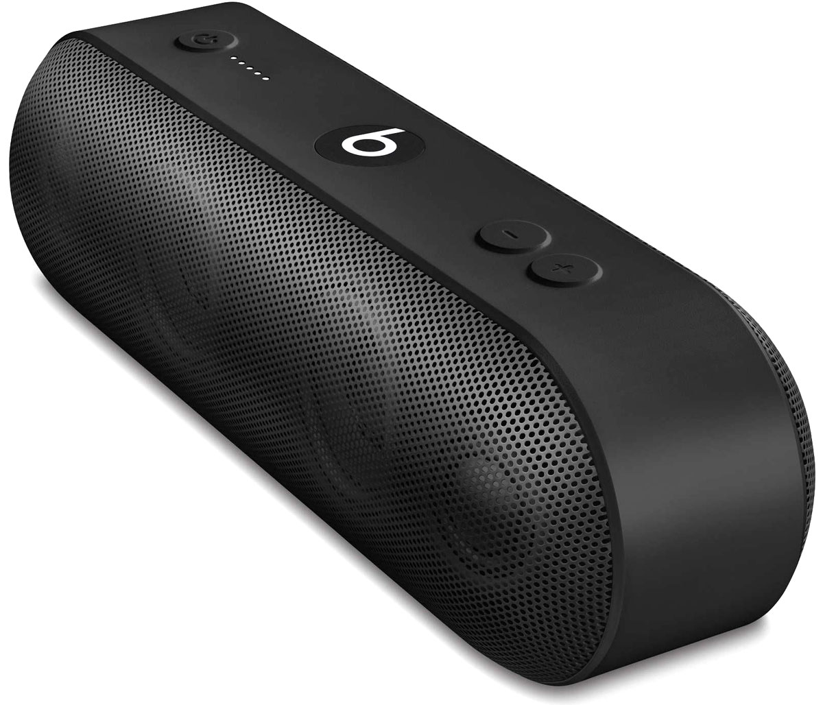 Beats Pill+, Black портативная акустическая системаML4M2ZE/A Beats Pill+, Black портативная акустическая системаML4M2ZE/AАкустическая система Beats Pill+ полностью портативна и наполняет комнату богатым и чистым звучанием - удивительно мощным и чётким. Стильный интерфейс Beats Pill+ интуитивно понятен и открывает совершенно новые возможности для совместного прослушивания музыки. Стереосистема с активным двухканальным кроссовером создаёт великолепное звуковое поле с широким динамическим диапазоном и чётким звучанием во всех музыкальных жанрах. В раздельных динамиках высоких и низких частот используется такая же акустическая схема, как в профессиональных студиях звукозаписи по всему миру. Благодаря продуманному дизайну Beats Pill+ звучит так же хорошо, как и выглядит. В его простом и интуитивно понятном интерфейсе нет ничего лишнего, и включить любимую музыку очень легко. Объедините Beats Pill+ в пару с iPhone, MacBook или любым другим устройством Bluetooth, чтобы слушать музыку, смотреть видео и играть в игры с великолепным качеством звука. Или объедините их в пару с...