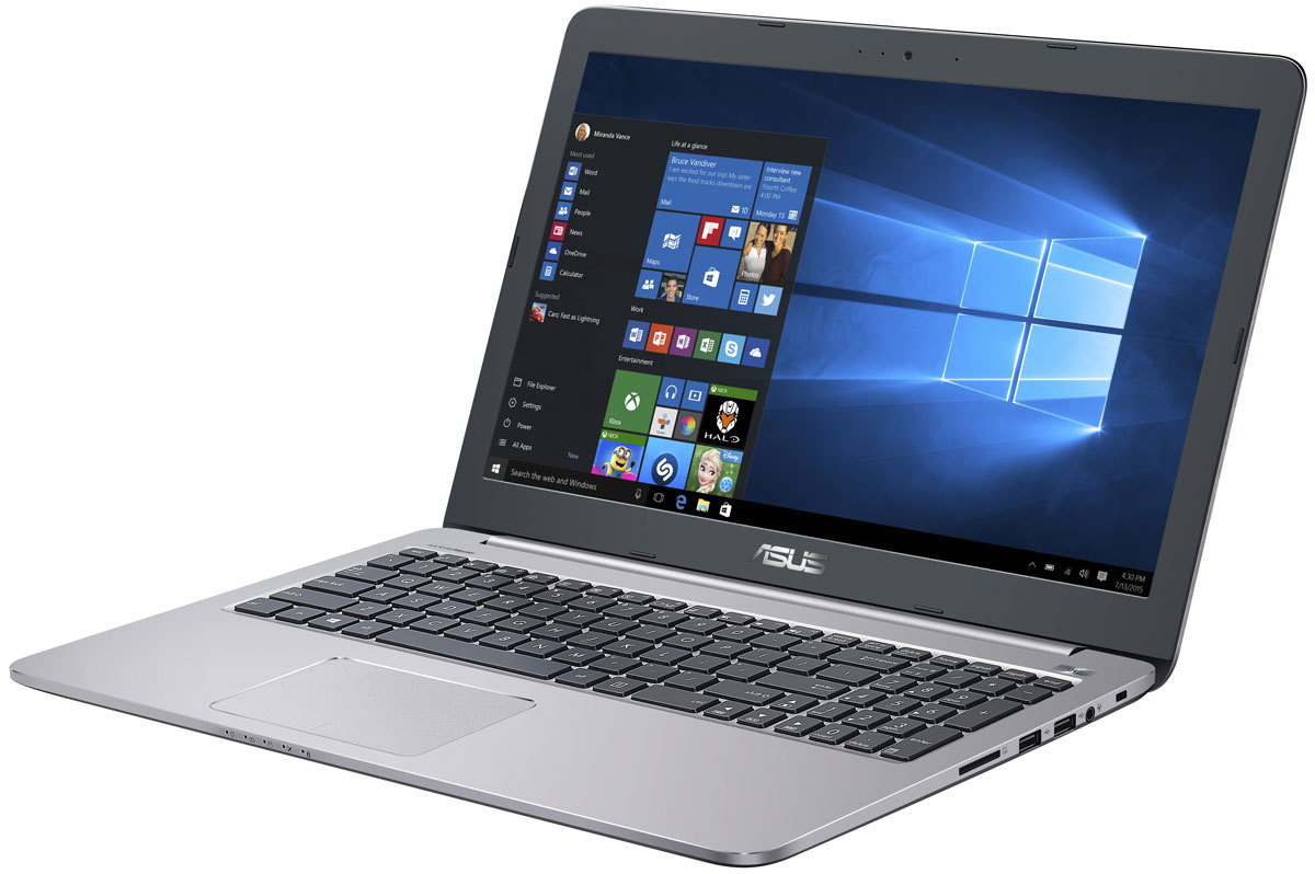 ASUS K501UW-DM067T, Grey Metal (90NB0BQ2-M00870)K501UW-DM067T ASUS K501UW-DM067T, Grey Metal (90NB0BQ2-M00870)K501UW-DM067TНоутбук ASUS K501UW - это тонкое и легкое устройство с лаконичным дизайном и текстурированной металлической отделкой. Его высокопроизводительная конфигурация (в которую входит процессор Intel Core и видеокарта NVIDIA GeForce GTX) дополнена эксклюзивными технологиями ASUS, а эргономичная конструкция обеспечит комфорт при использовании. Модель K501UW обладает высокоэффективной системой охлаждения, в состав которой входят два медных радиатора с вентиляторами: для центрального и графического процессоров. Поэтому данному ноутбуку не грозит перегрев даже во время длительной работы в тяжелых приложениях. Ключевой особенностью ноутбука ASUS K501UW с системой охлаждения IceCool является то, что горячие компоненты размещены подальше от рук пользователя, поэтому верхняя часть корпуса всегда остается комфортно прохладной. Тонкий (21,7 мм) и легкий (менее 2 кг) корпус ноутбука K501UW скрывает мощную и функциональную аппаратную начинку, которая...