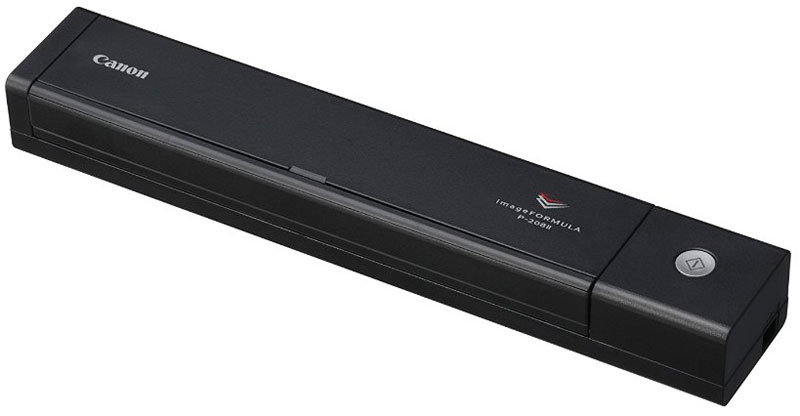 Canon P-208II (9704B003) сканер9704B003 Canon P-208II (9704B003) сканер9704B003Компактный и стильный мобильный сканер Canon P-208II (9704B003) — идеальный выбор для работников, которые часто бывают в командировках, и для домашнего использования. АПД на 10 листов и высокоскоростное двустороннее сканирование гарантируют постоянный уровень производительности. Данная модель обеспечивает отличную скорость двустороннего сканирования до 16 изобр./мин. Встроенное устройство АПД на 10 страниц позволяет осуществлять пакетное сканирование для повышения производительности: идеально для сканирования контрактов и подобных документов. Благодаря встроенному приложению CaptureOnTouch Lite и отсутствию необходимости загрузки дополнительного программного обеспечения или драйверов вы можете просто подключить сканер, отсканировать документы и вернуться к своим делам. Функции сканирования и усовершенствованный интерфейс пользователя на базе пиктограмм гарантируют максимально интуитивную работу. P-208II может сканировать самые разные носители, от A4 до...
