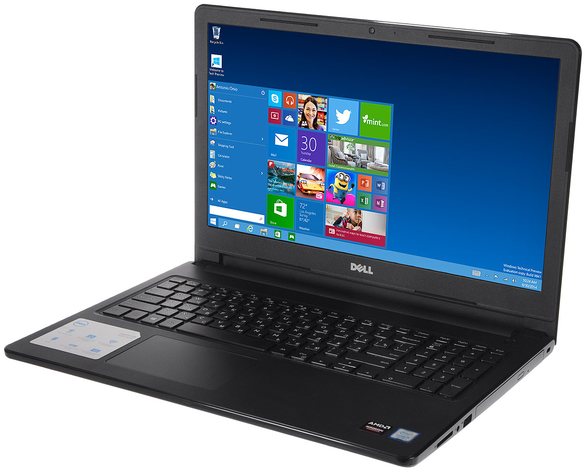 Dell Inspiron 3567, Black (3567-7671)3567-7671 Dell Inspiron 3567, Black (3567-7671)3567-7671Производительный 15-дюймовый ноутбук Dell Inspiron 3566 с новейшим процессором Intel Core i5, глянцевым дисплеем с покрытием TrueLife и продолжительным временем работы от батареи. Благодаря процессору Intel Core i5-7200U и дискретной графической карте AMD Radeon R5 M430 вы получаете высокую производительность без задержки, что гарантирует плавное воспроизведение музыки и видео при фоновом выполнении других программ. Превосходный звук Waves MaxxAudio обеспечивает впечатляющее качество при прослушивании музыки и просмотре видео. Сделайте Dell Inspiron 3567 своим узлом связи. Поддерживать связь с друзьями и родственниками никогда не было так просто благодаря надежному WiFi-соединению и Bluetooth 4.0, встроенной HD веб-камере высокой четкости и 15,6-дюймовому экрану. Смотрите фильмы с DVD-дисков, записывайте компакт-диски или быстро загружайте системное программное обеспечение и приложения на свой компьютер с помощью внутреннего...