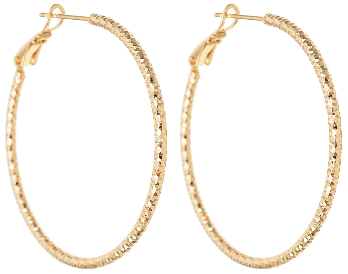 Серьги Taya, цвет: золотистый. T-B-11988T-B-11988-EARR-GOLD Серьги Taya, цвет: золотистый. T-B-11988T-B-11988-EARR-GOLDМодные позолоченные серьги Taya с застежкой конго имеют круглую форму. Изготовлено изделие из качественного бижутерного сплава.
