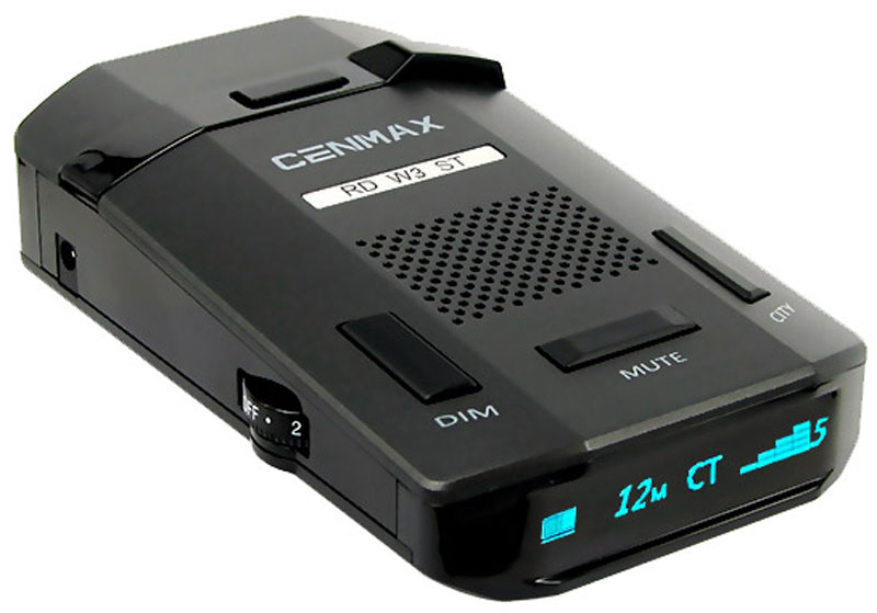 Inspector Cenmax RD W3 ST, Black радар-детекторCENMAX RD W3 ST Inspector Cenmax RD W3 ST, Black радар-детекторCENMAX RD W3 STInspector Cenmax RD W3 ST - это высокотехнологичное устройство, включающее в себя высококачественный радар-детектор для обнаружения сигналов радаров ГИБДД и GPS-информатор с широким функционалом и обновляемой базой GPS координат. Радар-детектор - устройство, позволяющее определить сигнал радара ГИБДД, который используется для определения скорости движения вашего автомобиля. Такое предупреждение позволит вам заблаговременно сбросить скорость вашего автомобиля в случае, если она превышает допустимую правилами данного участка движения, и избежать штрафа за нарушение. GPS-информатор - устройство, предназначенное для заблаговременного оповещения о стационарных объектах контроля скорости, благодаря внесенной в память устройства базе координат. Эта база данных является обновляемой и содержит координаты стационарных, малошумных радаров, безрадарных комплексов видео фиксации типа Автодория, камер контроля полосы движения для общественного транспорта и...