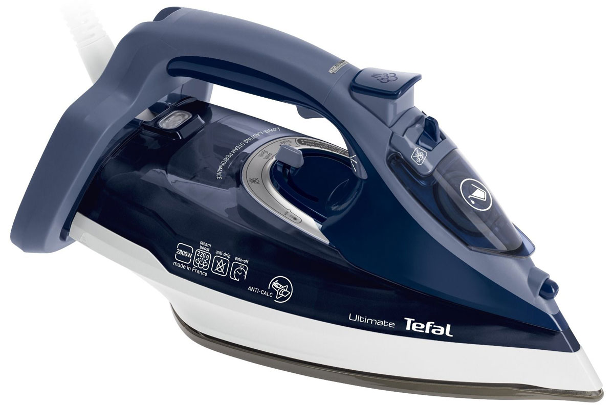 Tefal FV9736E0 утюгFV9736E0 Tefal FV9736E0 утюгFV9736E0Утюг Tefal FV9736E0 - идеальный выбор для людей, которые ценят свое время и предпочитают делать домашние дела легко и непринужденно! Благодаря инновационной металлокерамической подошве утюг идеально скользит по ткани и без труда разглаживает даже самые сложные складки. Наличие функции автоотключения гарантирует вашу безопасность, если вы случайно забыли отключить утюг от сети. Данная модель имеет массу дополнительных функций, обеспечивающих абсолютный комфорт при работе с утюгом и продлевающих срок его службы - функция самоочистки, Капля-стоп, вертикальное отпаривание, паровой удар. Вместительный резервуар для воды объемом 350 мл обеспечивает долгую непрерывную работу с паром.