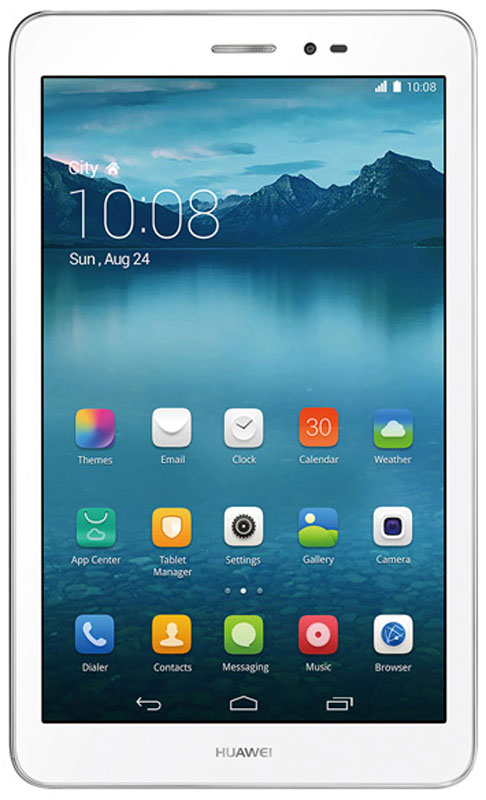 Huawei MediaPad T1 8.0 LTE (T1-821L), Silver53015433 Huawei MediaPad T1 8.0 LTE (T1-821L), Silver53015433Huawei MediaPad T1 8.0 LTE - универсальный планшет в прочном алюминиевом корпусе. Это мобильное устройство хорошо подходит и для веб-серфинга, и для развлечений, и для общения, его можно брать с собой в поездки. Четырехъядерный процессор Qualcomm Snapdragon MSM8212 с тактовой частотой 1,2 ГГц обеспечивает быстрый запуск и стабильную работу офисных, мультимедийных, игровых приложений.