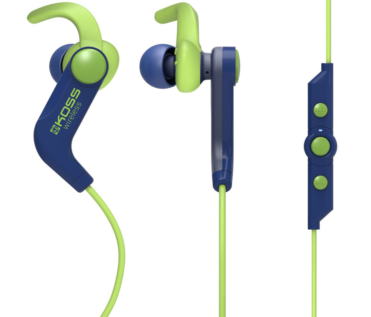 Koss BT190iB, Blue наушники15119063 Koss BT190iB, Blue наушники15119063Koss BT190i – это беспроводные спортивные наушники с функцией гарнитуры. Благодаря специальному внутриушному креплению и набору амбушюр разных размеров в комплекте наушники всегда останутся на месте, какой бы активный образ жизни вы ни вели. Пульт управления с микрофоном на кабеле позволит быстро ориентироваться в плейлисте, воспроизводить или приостанавливать музыку, регулировать громкость, а также отвечать на входящие звонки одним касанием. Функция гарнитуры До 4 часов работы при средней громкости До 80 часов в режиме ожидания Встроенный литий-ионный аккумулятор Три пары амбушюр разных размеров в комплекте Влагоустойчивые