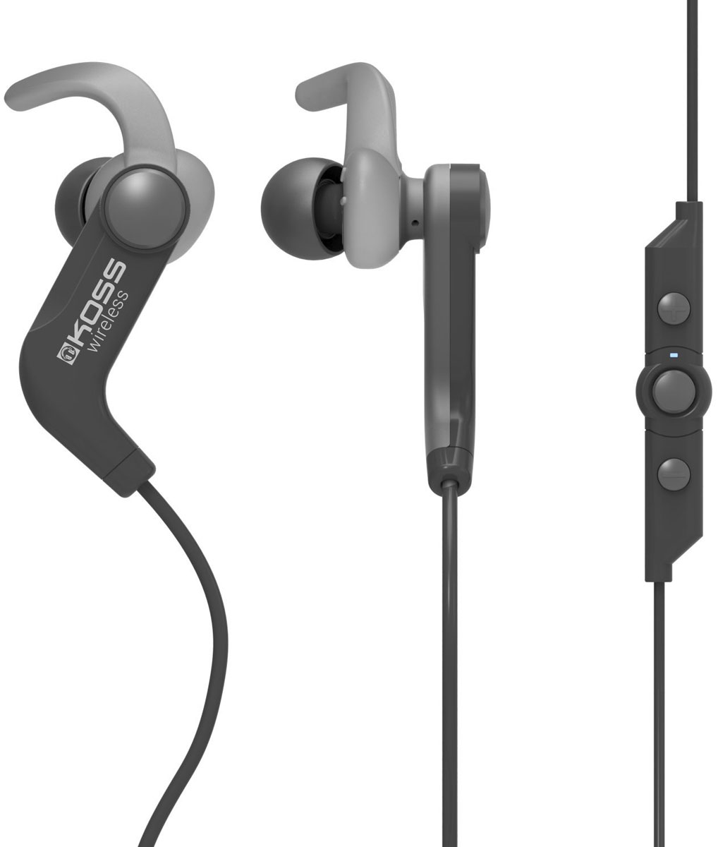 Koss BT190iK, Black наушники15119064 Koss BT190iK, Black наушники15119064Koss BT190i - это беспроводные спортивные наушники с функцией гарнитуры. Благодаря специальному внутриушному креплению и набору амбушюр разных размеров в комплекте наушники всегда останутся на месте, какой бы активный образ жизни вы ни вели. Пульт управления с микрофоном на кабеле позволит быстро ориентироваться в плейлисте, воспроизводить или приостанавливать музыку, регулировать громкость, а также отвечать на входящие звонки одним касанием. Функция гарнитуры До 4 часов работы при средней громкости До 80 часов в режиме ожидания Встроенный литий-ионный аккумулятор Три пары амбушюр разных размеров в комплекте Влагоустойчивые