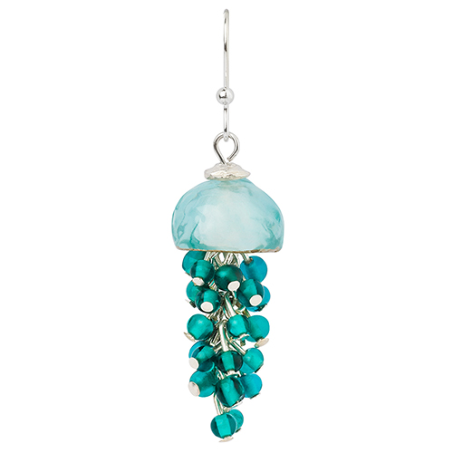 Серьги Lalo Treasures, цвет: бирюзовый. E3537/4E3537/4 Серьги Lalo Treasures, цвет: бирюзовый. E3537/4E3537/4Яркие дизайнерские акссесуары от Lalo Treasures станут отличным дополнением к Вашему стилю