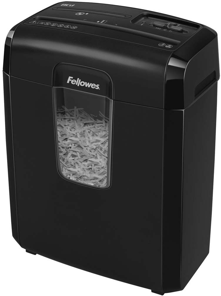 Fellowes PowerShred H-8C, Black шредерFS-46840 Fellowes PowerShred H-8C, Black шредерFS-46840Powershred H-8C - удобный и безопасный шредер для персонального использования с рекомендуемой нагрузкой до 50 листов в день. Производительность – 8 листов. Перекрестная резка на фрагменты размером 4х35мм обеспечивает P-4 уровень секретности по DIN 66399. Окошко в корзине позволит оценить степень наполненности.