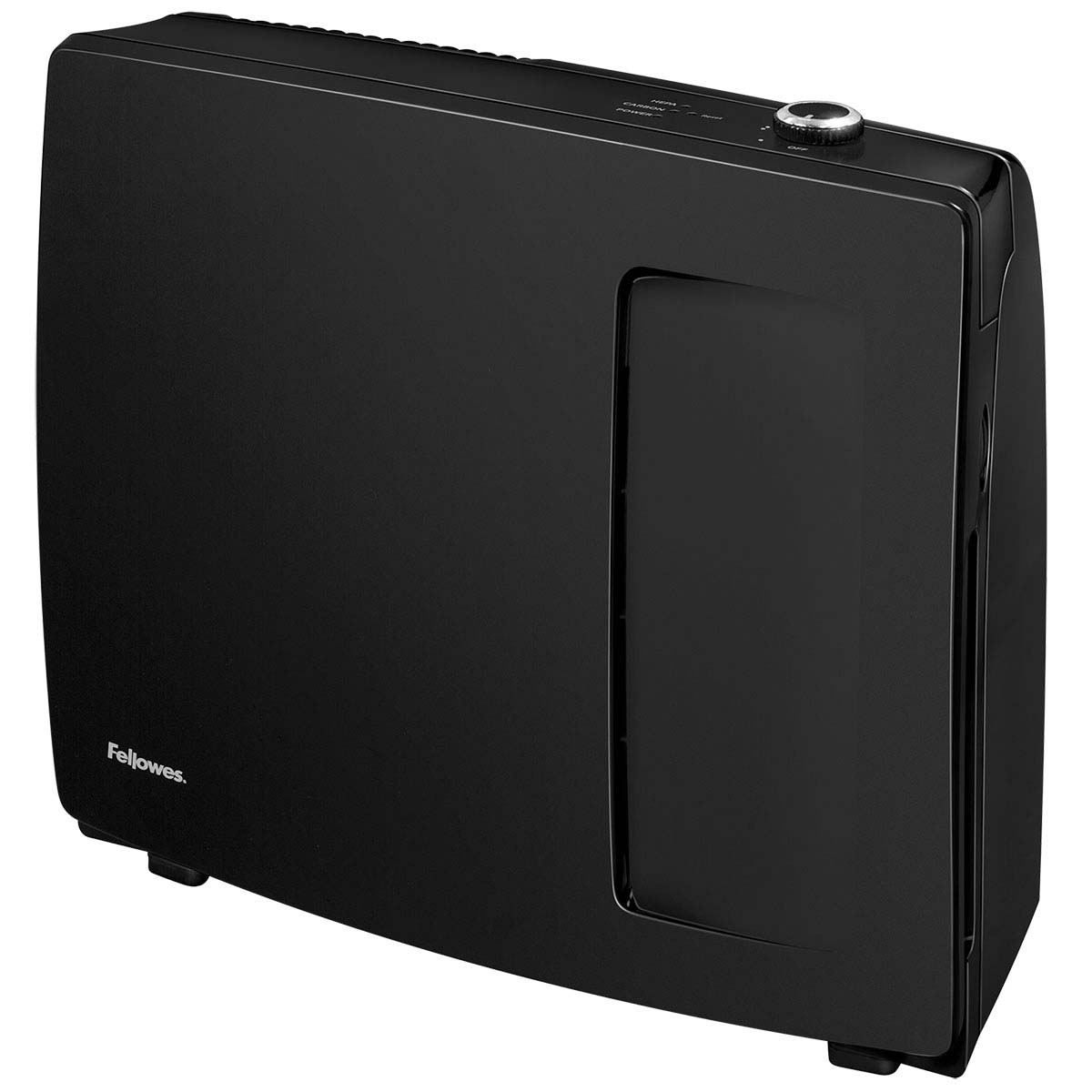 Fellowes Aeramax PT65 воздухоочистительFS-94019 Fellowes Aeramax PT65 воздухоочистительFS-94019Владельцы домашних животных наверняка сталкивались с проблемой неприятного запаха от лотков и наличием шерсти, особенно в период линьки. Наша новая модель воздухоочистителя AeraMax PT65 – отличное решение данных проблем. Воздухоочиститель оснащен двойным угольным фильтром, эффективно задерживающим такие загрязнения воздуха как: летучие органические соединения, неприятные запахи, сигаретный дым, шерсть животных, крупные частицы, переносимые по воздуху. Hepa фильтр помогает задержать мелкие частицы, размером до 0,3 микрон, таким образом задерживая 99% всех загрязняющих воздух частиц. У модели PT65 3 режима работы вентилятора, которые вы можете установить в зависимости от степени загрязненности воздуха. Индикатор замены фильтра, сообщит о необходимости заменить Hepa или угольный фильтр – вам не нужно самому следить за состоянием фильтра. Бесшумная работа – всего 30 Дб при нормальном режиме работы воздухоочистителя, позволят использовать воздухоочиститель круглосуточно. С...