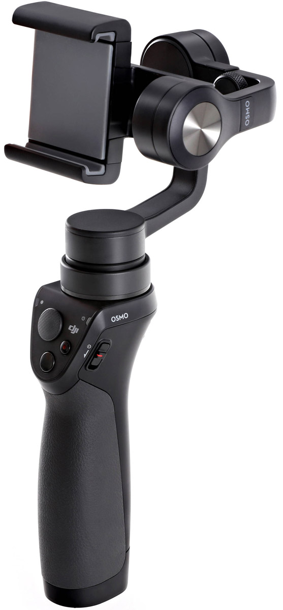 DJI OSMO Mobile ручной подвес на 3 осиOSMO Mobile DJI OSMO Mobile ручной подвес на 3 осиOSMO MobileOsmo Mobile - ваша съемочная команда в одном компактном устройстве. Плавные видео, профессиональные фотографии: запечатлейте драгоценные моменты по-голливудски и поделитесь ими с друзьями. Все это возможно благодаря новой технологии, превращающей смартфон в мобильную смарт-камеру со множеством потрясающих функций: автоматическим слежением за объектом, съемкой потрясающих timelapse- роликов и даже прямой трансляцией видео (доступны в приложении DJI GO). Пробовали снимать видео на ходу? Тогда вы знаете, как сложно удерживать телефон в неподвижном положении. Стабилизатор для телефонов Osmo Mobile легко решает эту задачу: он сглаживает и частично поглощает вибрации от ваших движений. В результате вы получаете плавное видео, как в кино. Делайте эффектные ночные фотографии с выдержкой до 1 секунды без штатива, Osmo Mobile позаботится о стабильности и четкости снимка. Экспериментируйте: если закрепить Osmo Mobile на специальном штативе и...